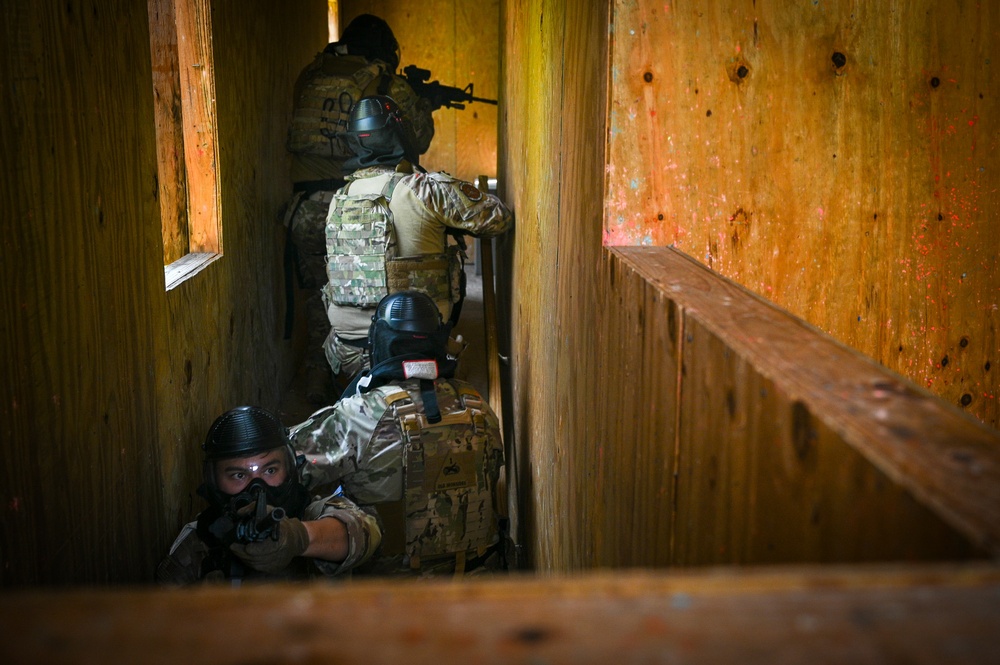 11th Security Force members complete annual close-quarters training