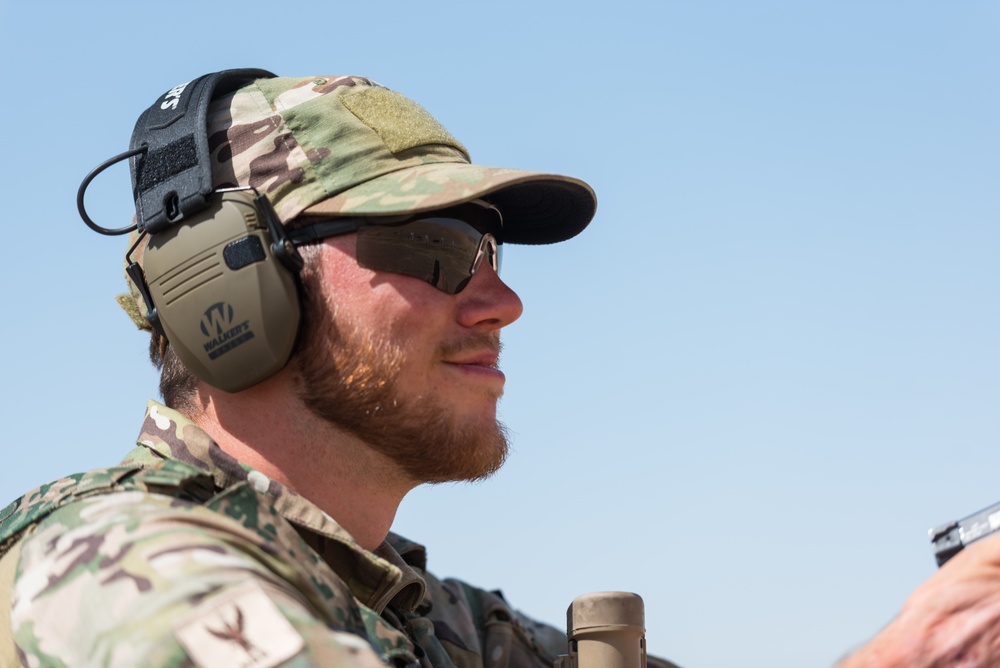 Coalition Forces Conduct Estonian-Led Range Operations