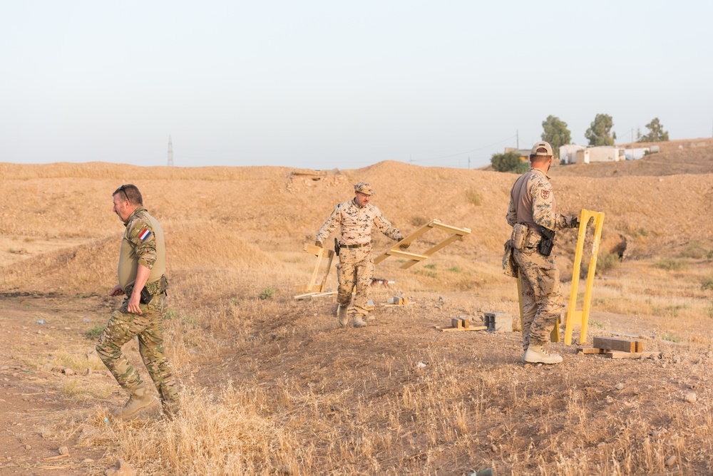 Coalition Forces Conduct Estonian-Led Range Operations
