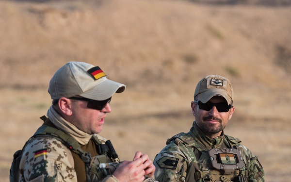 Coalition Forces Conduct Estonian-Led Range Operations