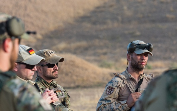 Coalition Forces Conduct Estonian-Led Range Operations