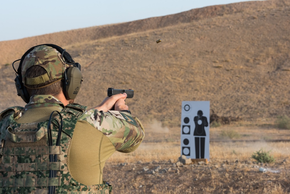 Coalition Forces Conduct Estonian-Led Range Operations