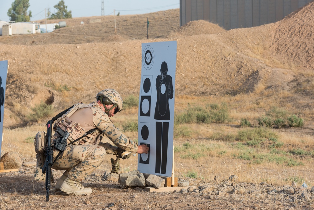 Coalition Forces Conduct Estonian-Led Range Operations