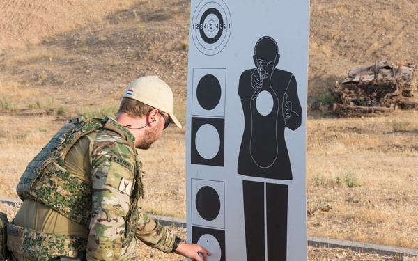 Coalition Forces Conduct Estonian-Led Range Operations