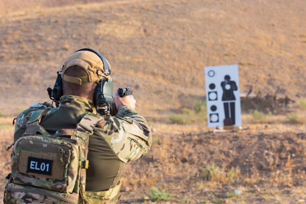 Coalition Forces Conduct Estonian-Led Range Operations