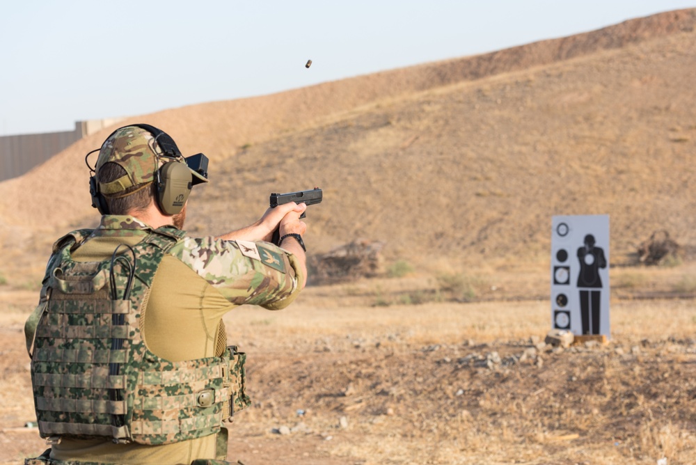 Coalition Forces Conduct Estonian-Led Range Operations