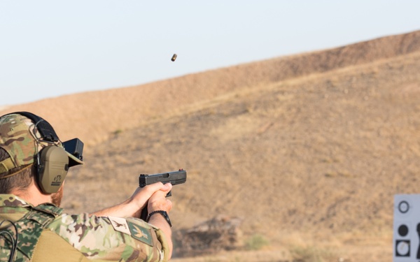 Coalition Forces Conduct Estonian-Led Range Operations