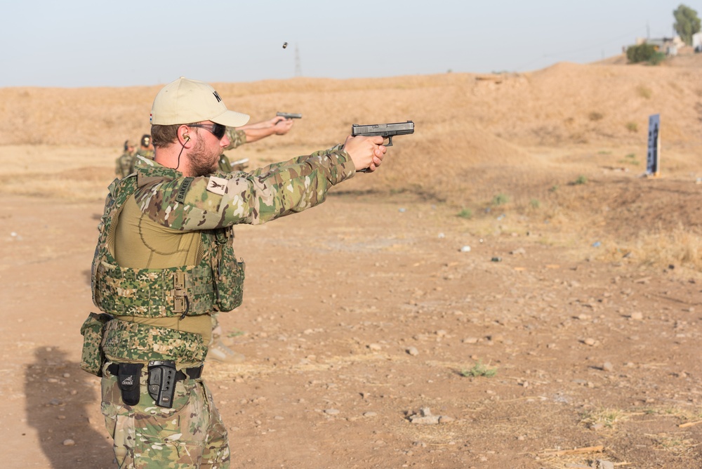 Coalition Forces Conduct Estonian-Led Range Operations