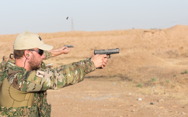 Coalition Forces Conduct Estonian-Led Range Operations