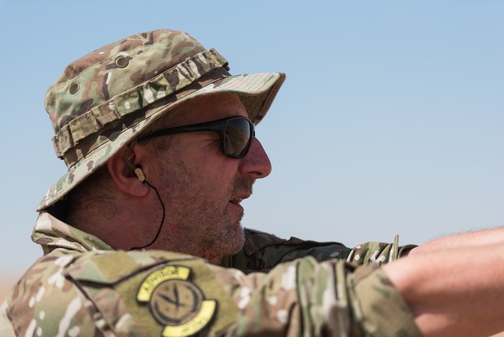 Coalition Forces Conduct Estonian-Led Range Operations