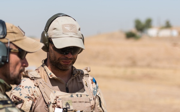 Coalition Forces Conduct Estonian-Led Range Operations