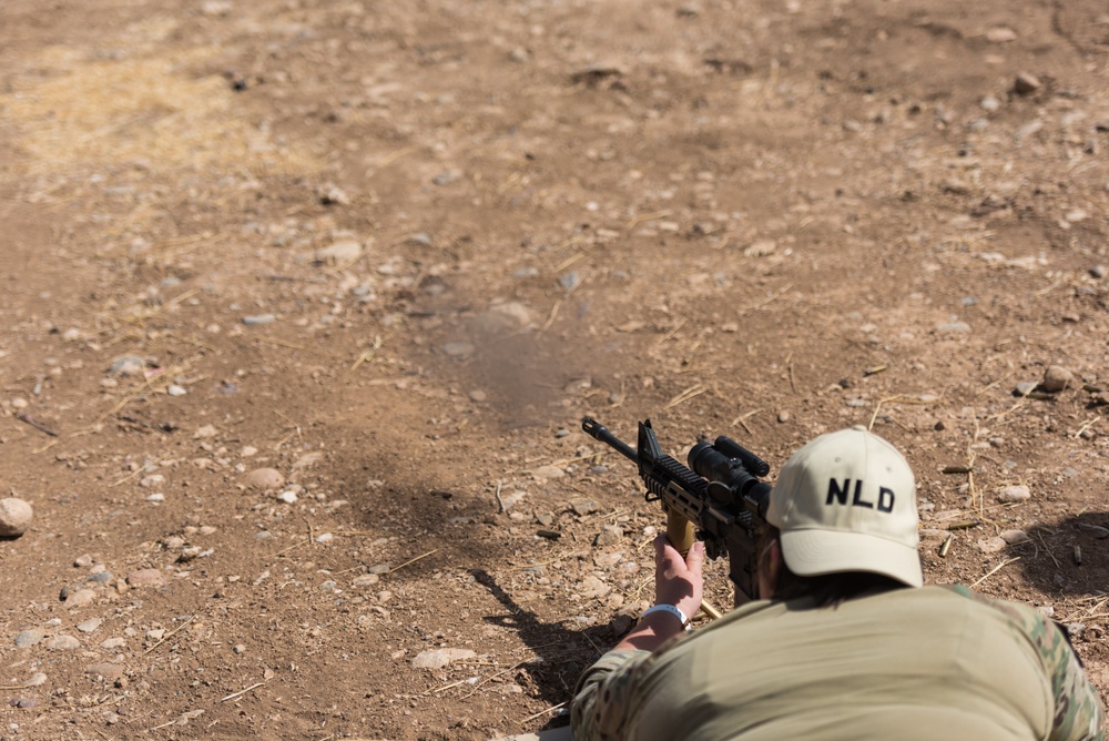 Coalition Forces Conduct Estonian-Led Range Operations