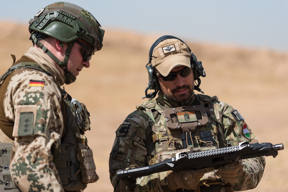 Coalition Forces Conduct Estonian-Led Range Operations