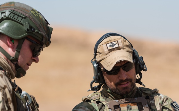 Coalition Forces Conduct Estonian-Led Range Operations