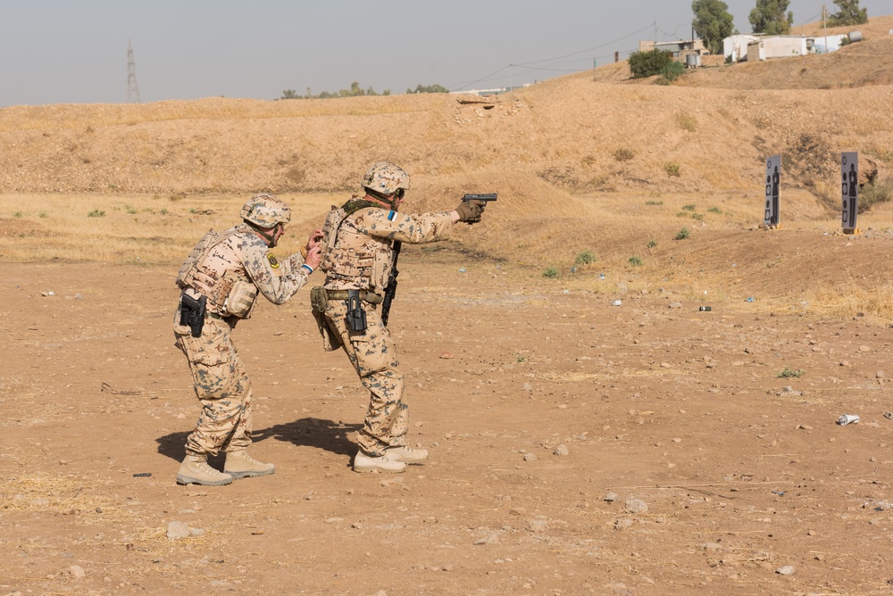 Coalition Forces Conduct Estonian-Led Range Operations