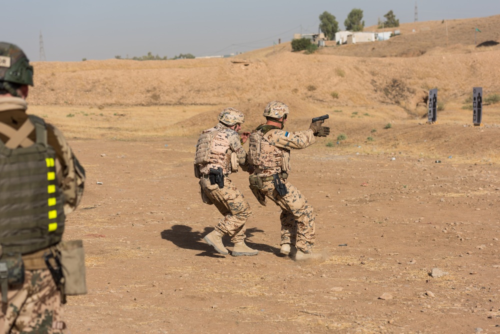 Coalition Forces Conduct Estonian-Led Range Operations