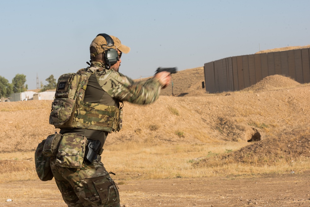 Coalition Forces Conduct Estonian-Led Range Operations