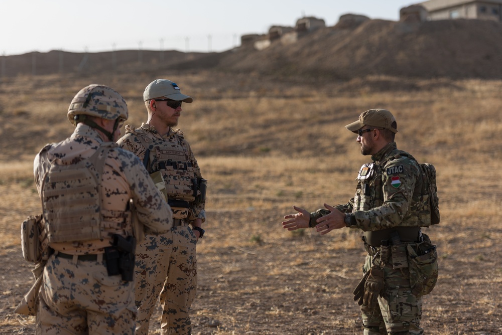 Coalition Forces Conduct Estonian-Led Range Operations
