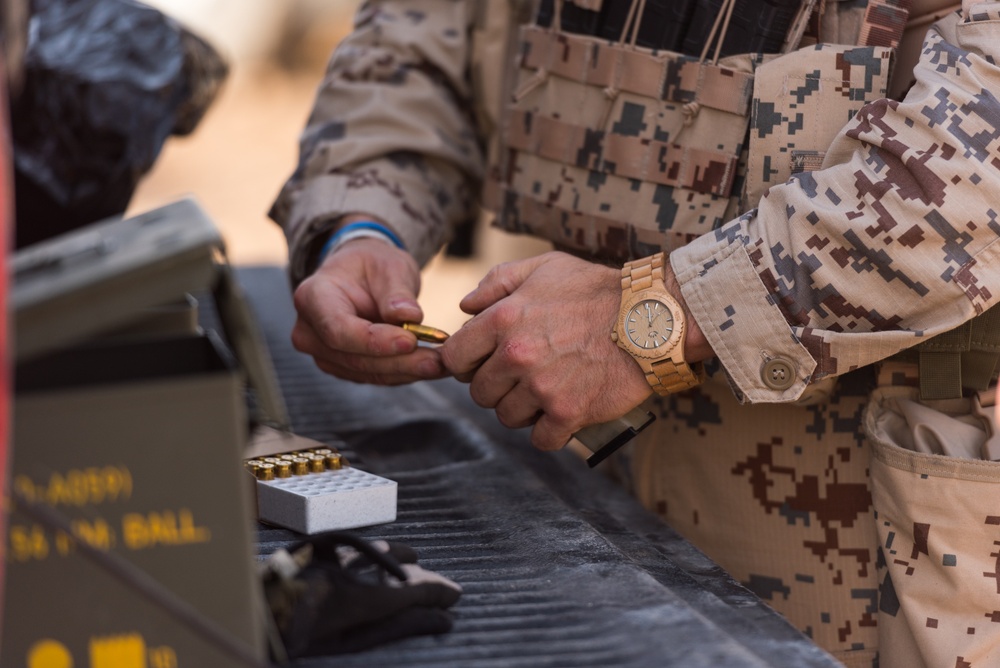 Coalition Forces Conduct Estonian-Led Range Operations