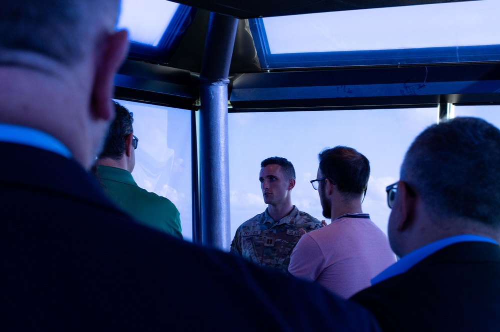 Aviation Cyber Initiative tour MacDill AFB