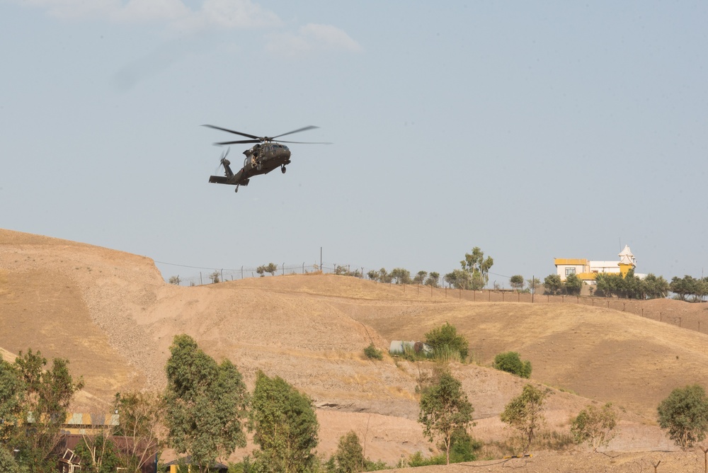 Estonian Defence Forces Conduct Close Air Support Live Fire Exercise