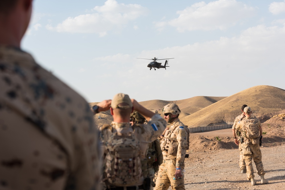 Estonian Defence Forces Conduct Close Air Support Live Fire Exercise