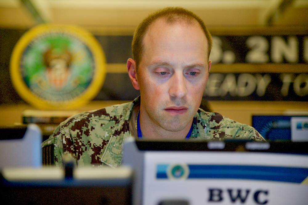 U.S. 2nd Fleet Maritime Operations Team Support Large Scale Exercise 2025