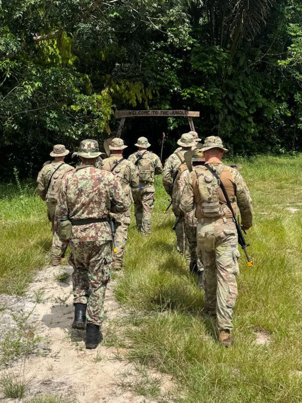 SDNG and Suriname Armed Forces strengthen partnership through inaugural Jungle Warfare Exchange