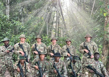SDNG and Suriname Armed Forces strengthen partnership through inaugural Jungle Warfare Exchange