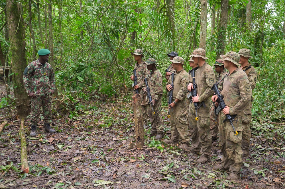 SDNG and Suriname Armed Forces strengthen partnership through inaugural Jungle Warfare Exchange