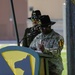 1st Air Cavalry Brigade HHC say farewell to Capt. Jonathan Pompey and welcome incoming commander, Capt. Haley Custer