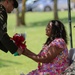 1st Air Cavalry Brigade HHC say farewell to Capt. Jonathan Pompey and welcome incoming commander, Capt. Haley Custer