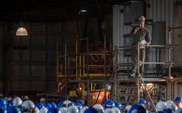 USS John C. Stennis holds All Hands Call