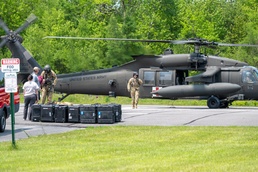 Medical equipment drop-off