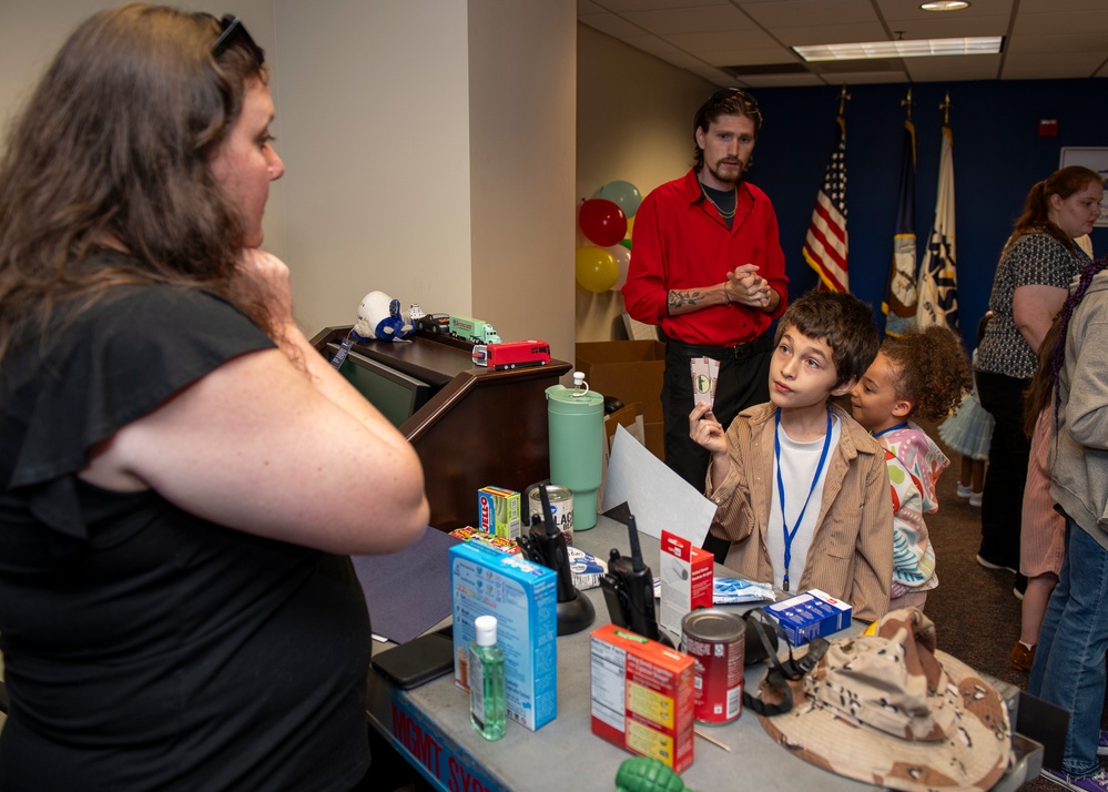 NAVSUP WSS Bring a Child to Work Day in Norfolk
