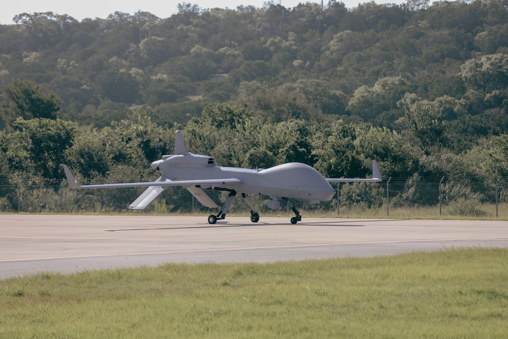1st Air Cavalry Brigade prepares for an Unmanned Aerial Systems flight