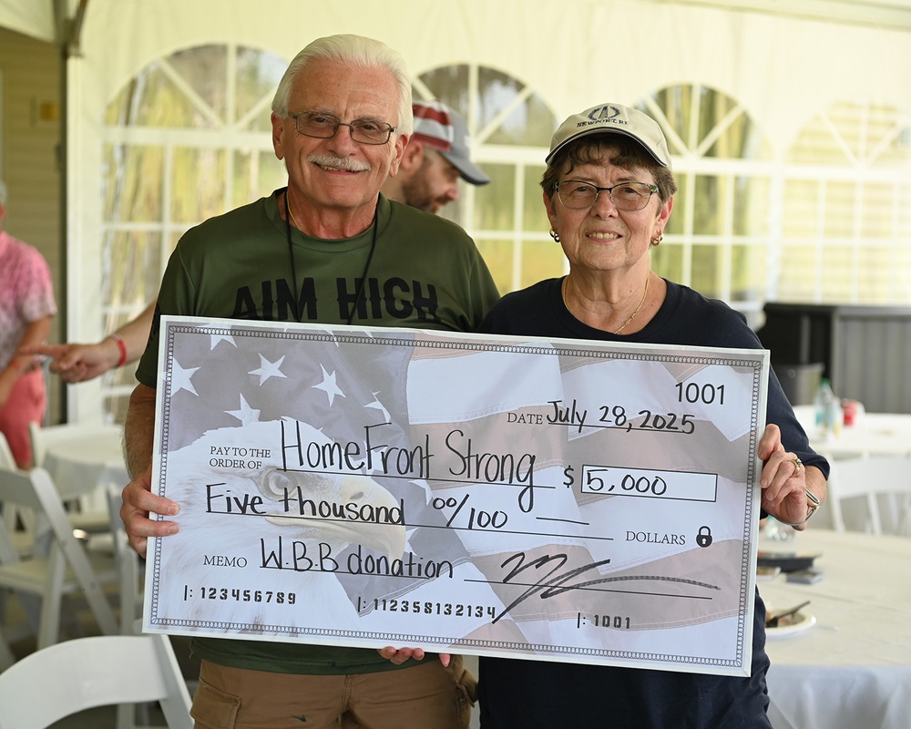 Member of the 104th Fighter Wing Collaborates to Raise Awareness for Local Charities