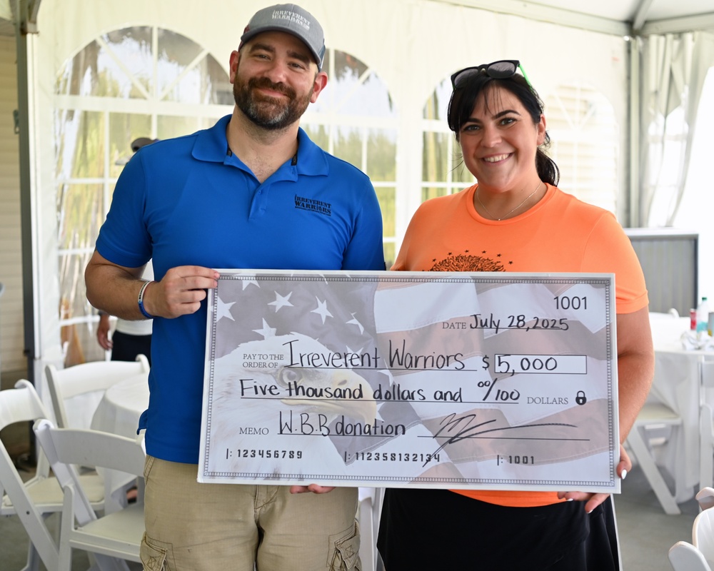 Member of the 104th Fighter Wing Collaborates to Raise Awareness for Local Charities