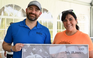 Member of the 104th Fighter Wing Collaborates to Raise Awareness for Local Charities