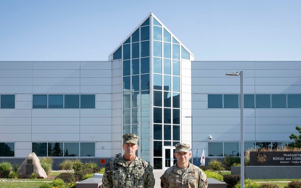 SEAC Isom visits NORAD and USNORTHCOM headquarters.