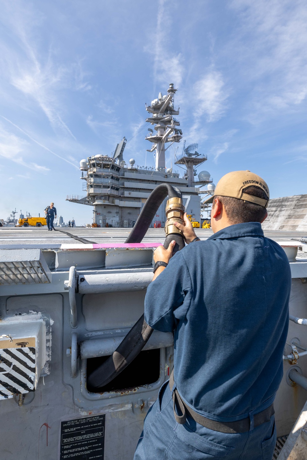 Daily Operations Aboard USS George H.W. Bush (CVN 77)