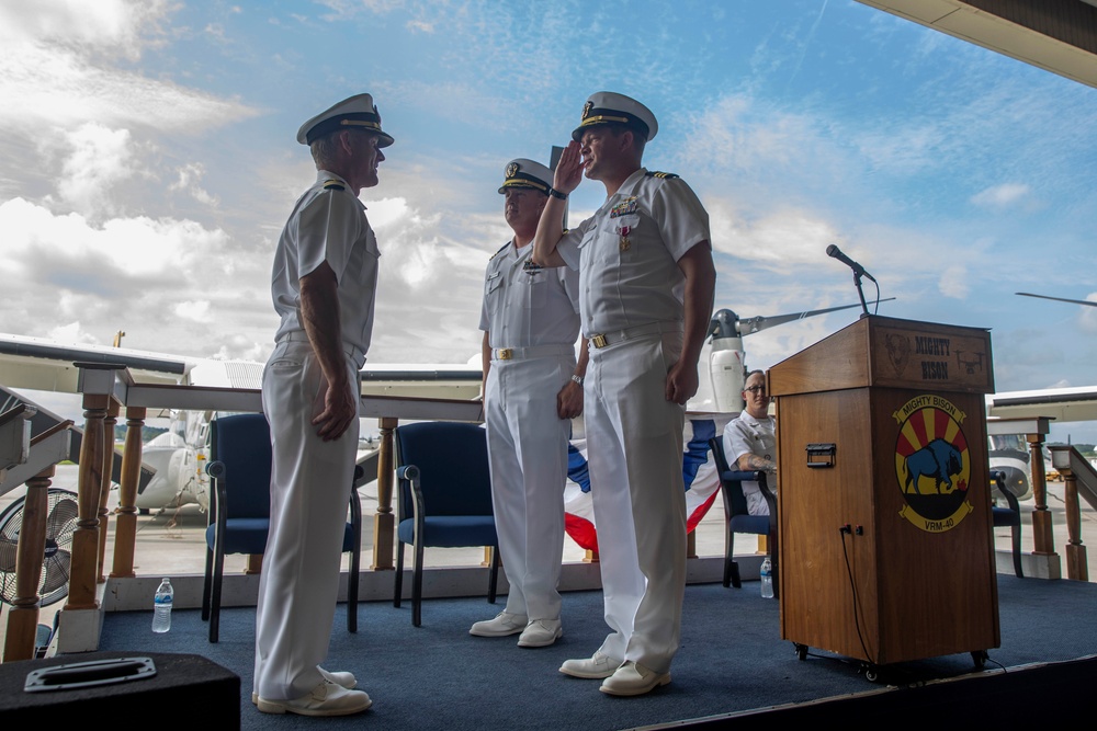 Change of Command Held at VRM-40
