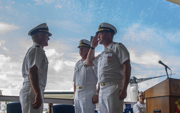 Change of Command Held at VRM-40