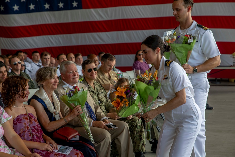 Change of Command Held at VRM-40