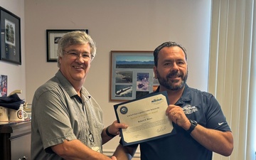 Robert Doerr receives a Special Achievement Award