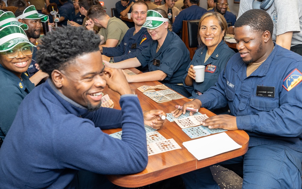Cole's MWR Holds Bingo Night