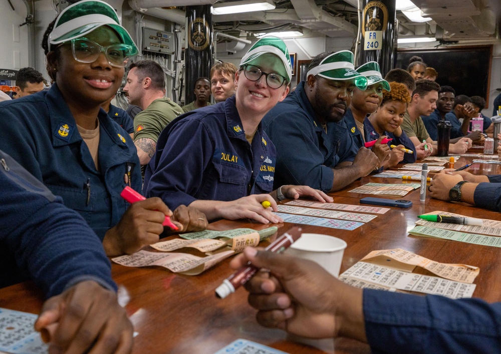 Cole's MWR Holds Bingo Night