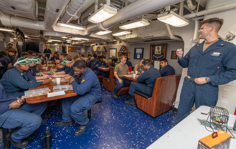 Cole's MWR Holds Bingo Night
