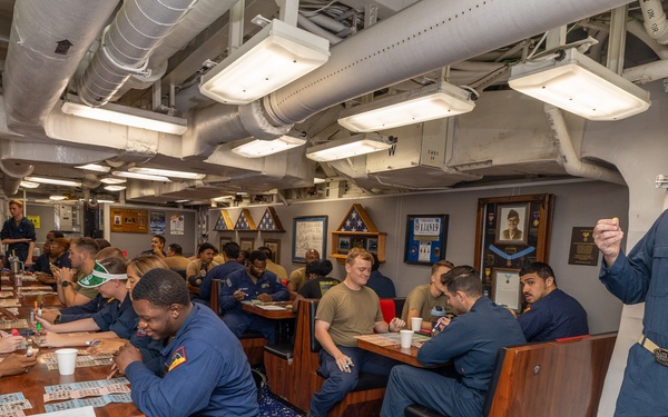 Cole's MWR Holds Bingo Night