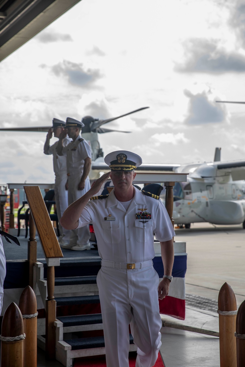 Change of Command Held at VRM-40